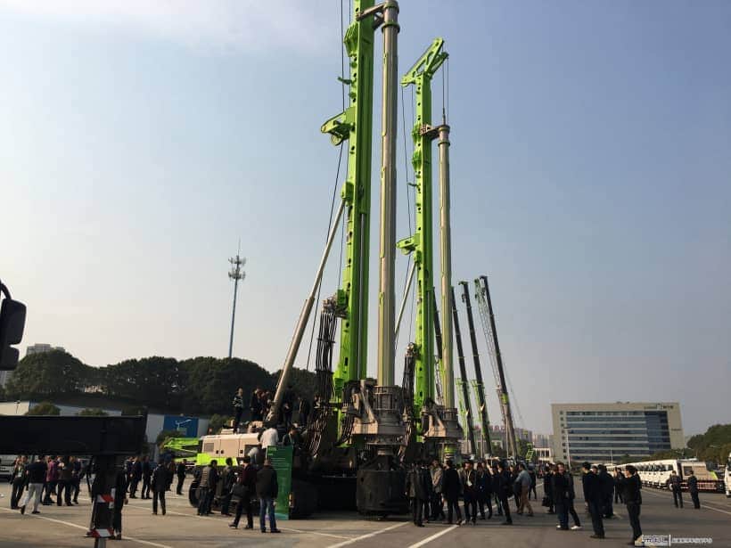新品揭秘丨新一代旋挖钻机湘沪两地亮相 浑身上下都是亮点