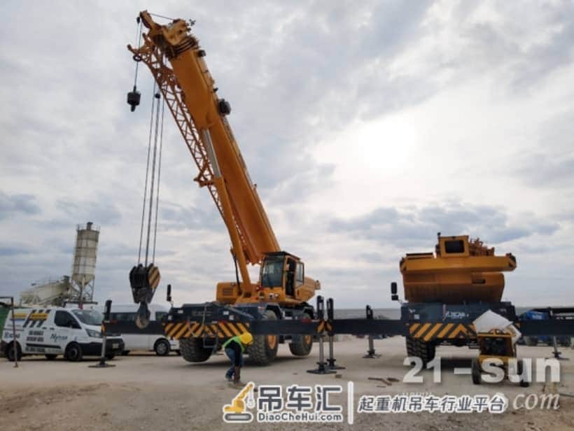 厉害!徐工高端越野轮胎吊为世界顶级啤酒品牌建造第九大生产基地