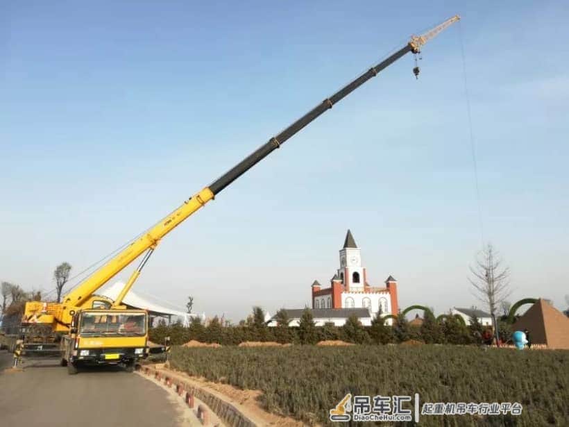 25吨加副臂,27度40米跨距,这在吊友中属于什么水平?