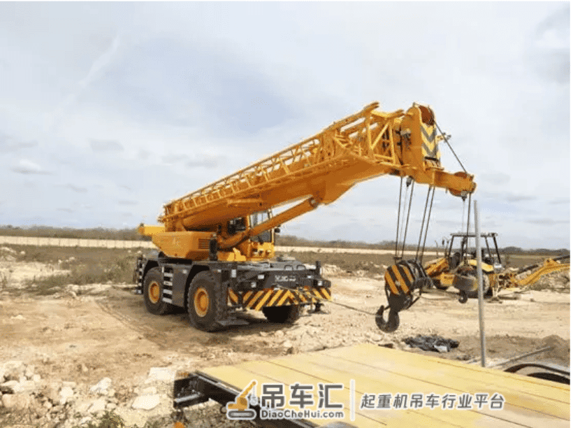 徐工高端越野轮胎吊为世界顶级啤酒厂建造第九大生产基地