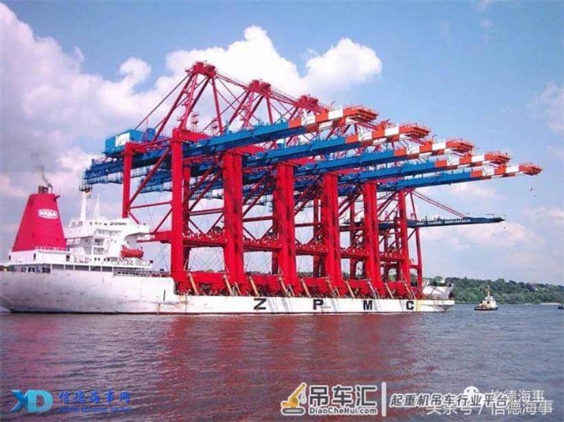 振华重工岸吊项目进入全球100个国家港口