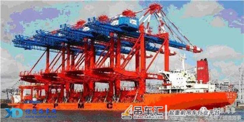 振华重工岸吊项目进入全球100个国家港口