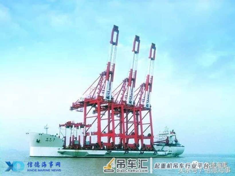振华重工岸吊项目进入全球100个国家港口