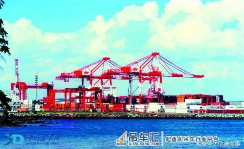 振华重工岸吊项目进入全球100个国家港口