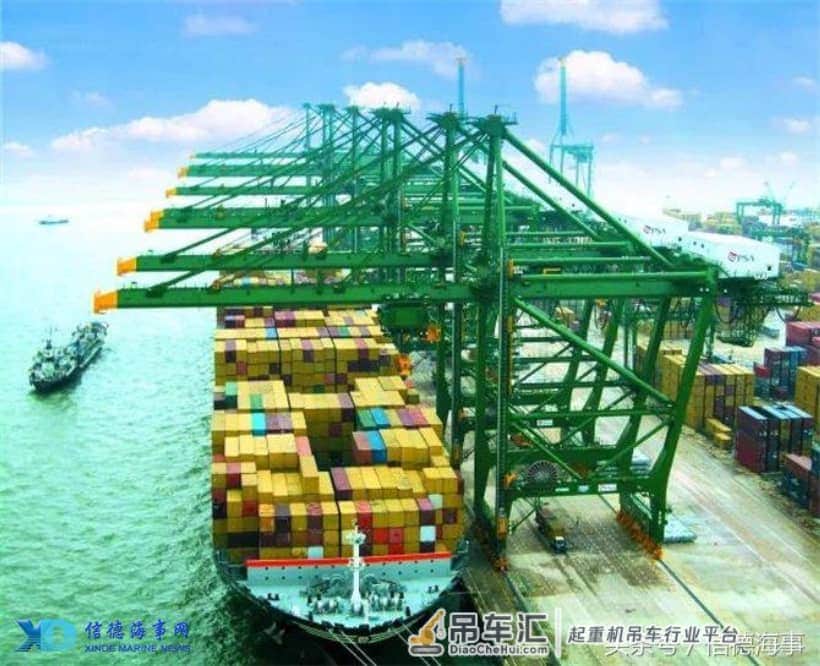 振华重工岸吊项目进入全球100个国家港口