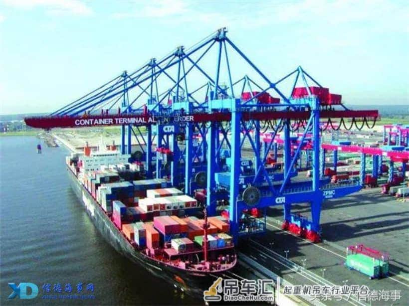 振华重工岸吊项目进入全球100个国家港口