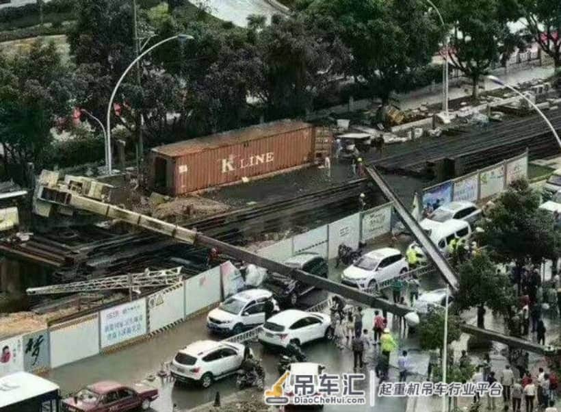 「热点聚焦」盘点2017年吊车侧翻事故!万不可大意!