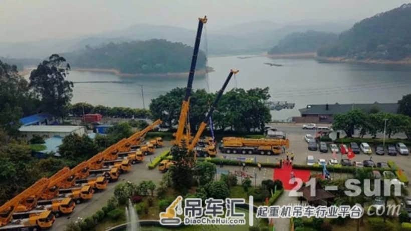 1亿元起重机批量交付广州,G一代“五高价值”深入人心