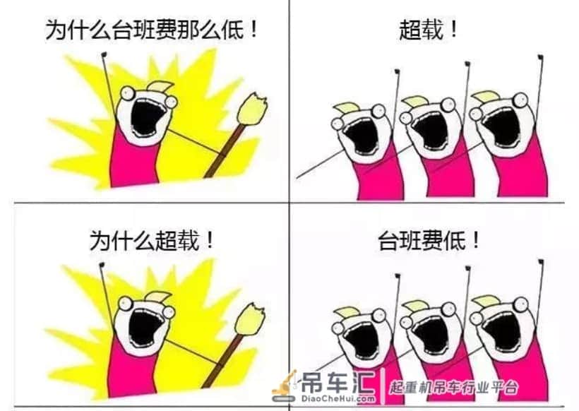 吊车台班费为啥涨不了?