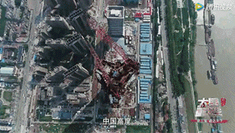 中国首创世界最大4000t空中造楼机,其灵感竟来源于塔吊爬升!