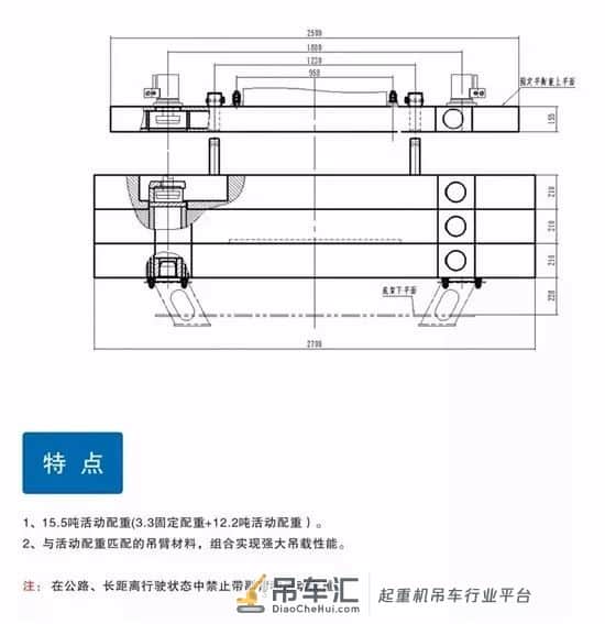 创新才能生存!四桥6节臂80吨全液压,国机重工GTC080详细介绍
