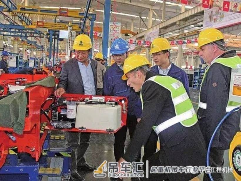 「动态」“临工重机”高空作业平台的新旧动能转换之道;徐工建成全球首条起重机转台智能生产线