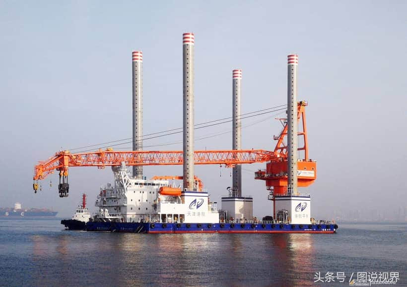 国内起重量最大的风电施工平台今天交付