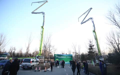 冰雪消融抢开春！中联重科混凝土新品东北黑土地上大放异彩