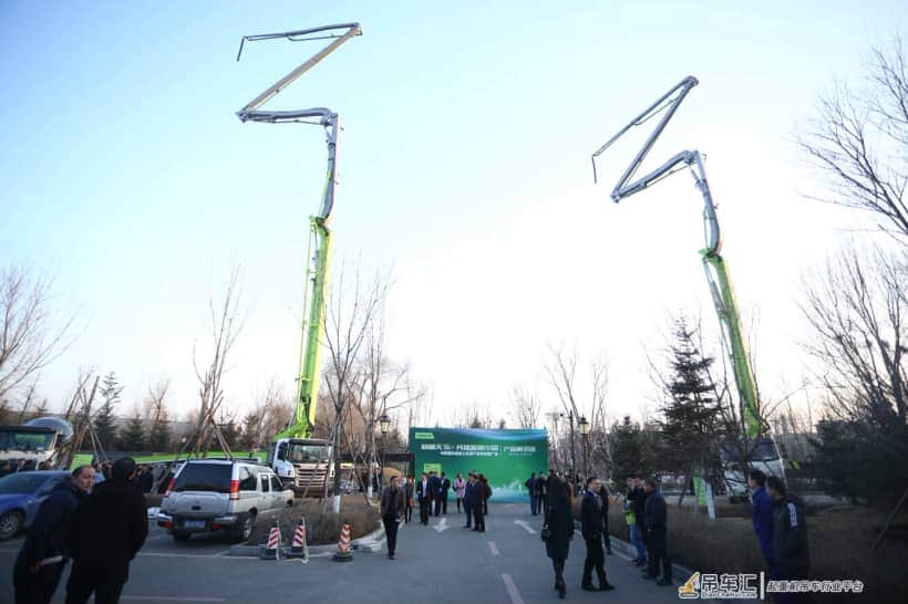 冰雪消融抢开春！中联重科混凝土新品东北黑土地上大放异彩