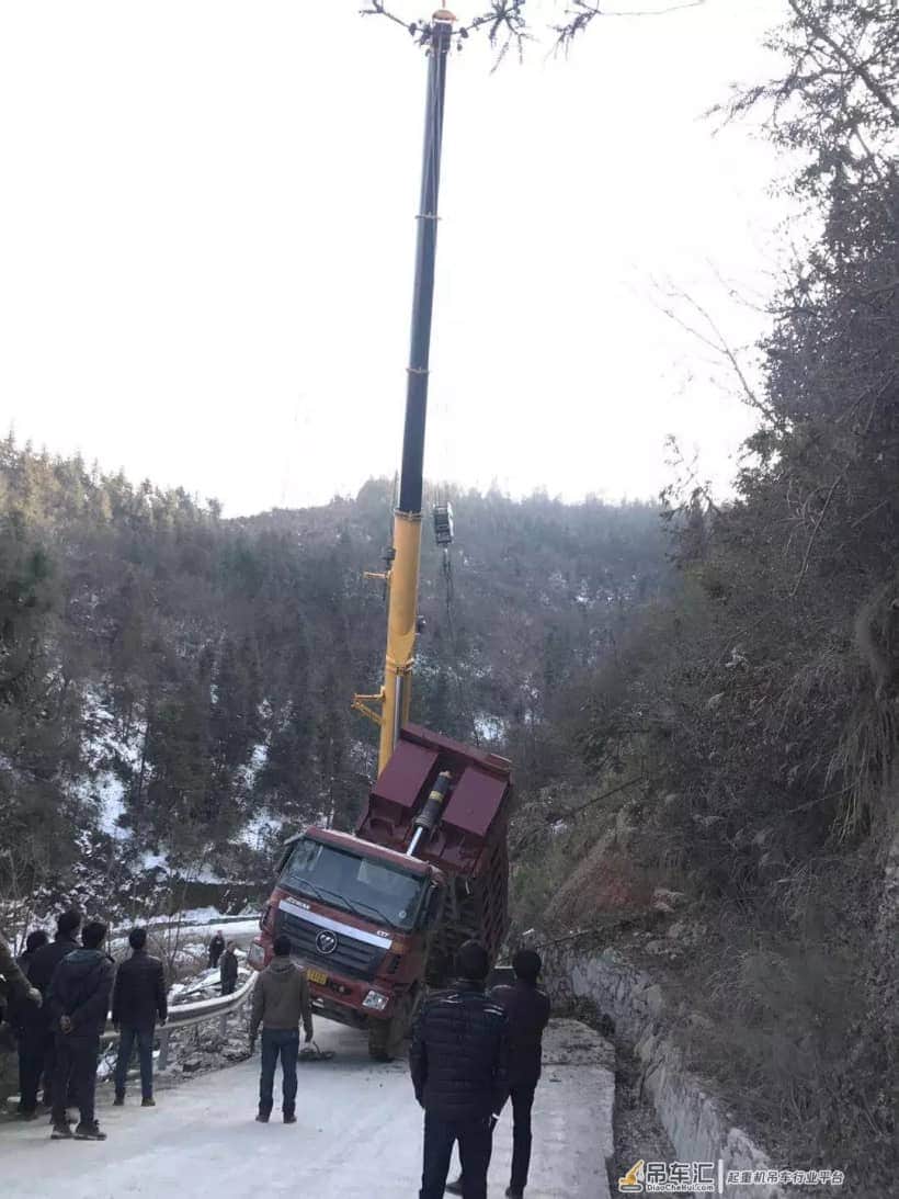 一台25吨大小钩吊渣土车，这样做合理吗？
