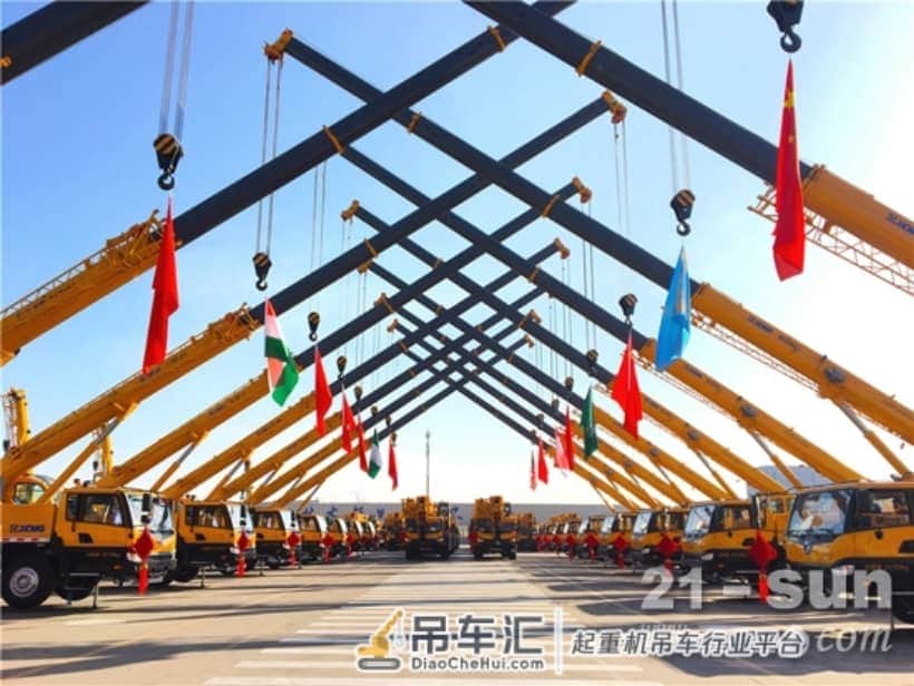 100台设备走向海外,徐工履带起重机“一带一路”担大任