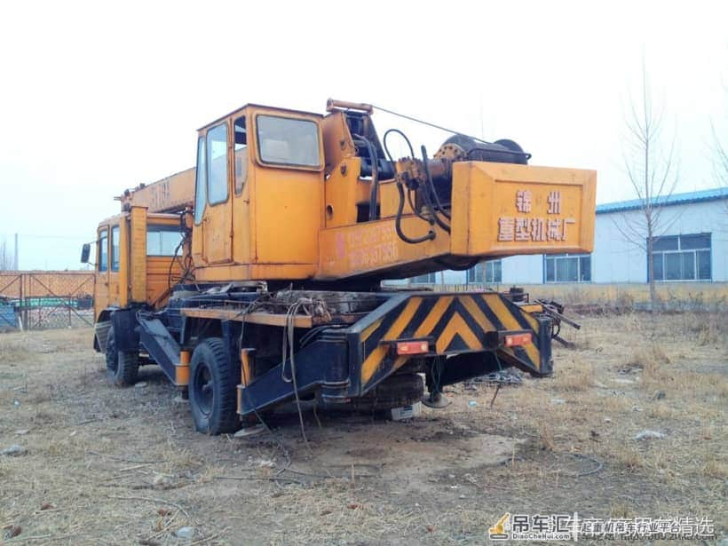 经典黄河JN162汽车吊!锦州重型机械厂16吨单桥吊车