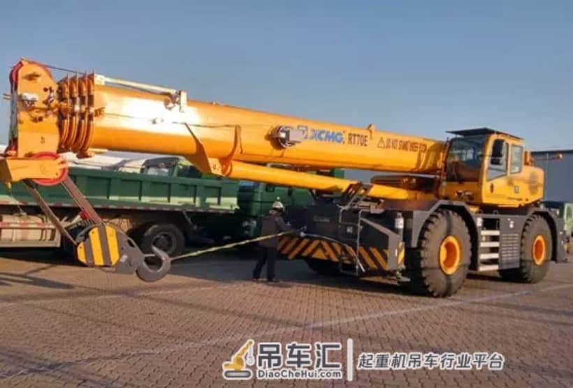 徐工越野吊远销南亚，实现单品空白市场零突破！