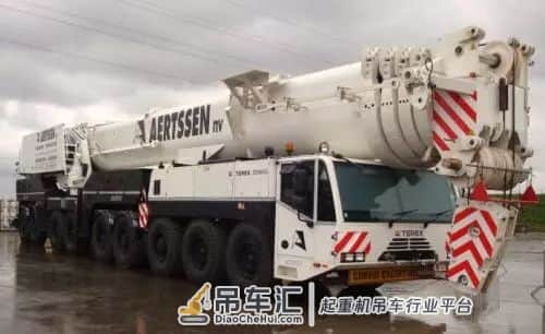 特雷克斯 AC700全路面起重机赏析,纯爷们的内心,骚气的外表