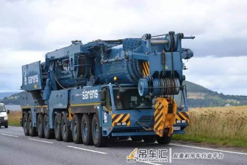 特雷克斯 AC700全路面起重机赏析,纯爷们的内心,骚气的外表