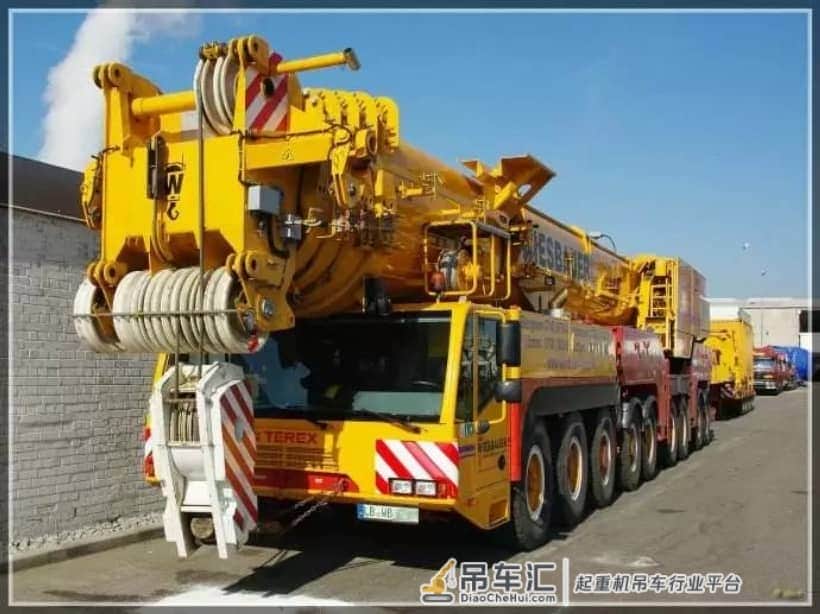 特雷克斯 AC700全路面起重机赏析,纯爷们的内心,骚气的外表