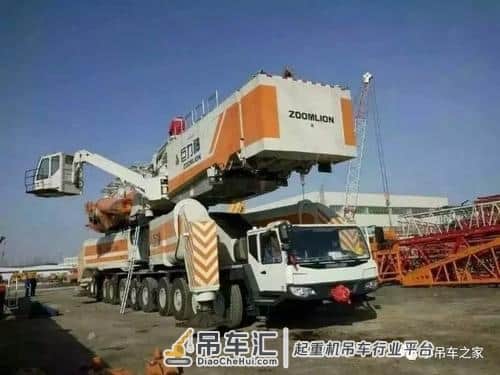 国之重器！霸气十足！中联2000吨汽车吊图片视频赏析！
