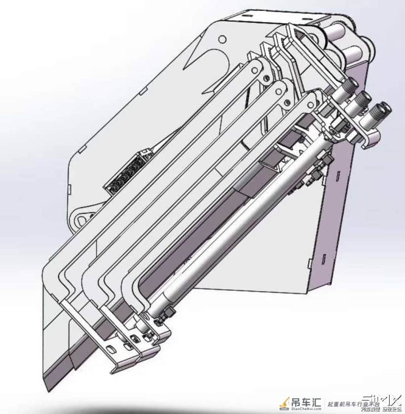 镭速图透|只有德国ScaleArt的折臂式随车起重机模型能这样做?