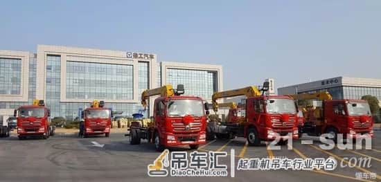 徐工一体化随车吊再创佳绩
