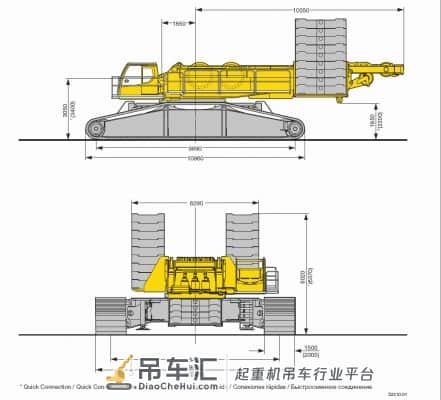 利勃海尔LR1600履带式起重机模型 –(1)开箱