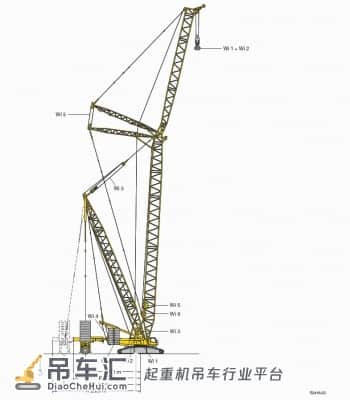 利勃海尔LR1600履带式起重机模型 –(1)开箱