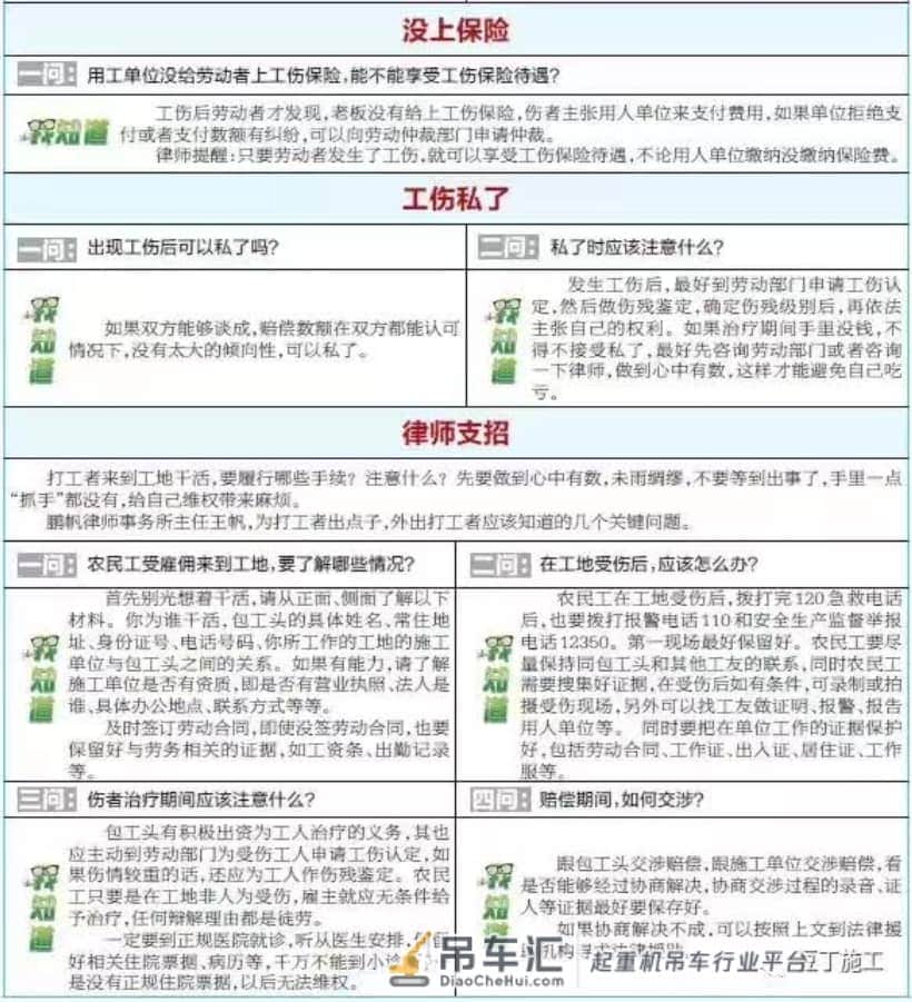 「收藏」在工地受伤、欠薪如何维权?这些知识要知道