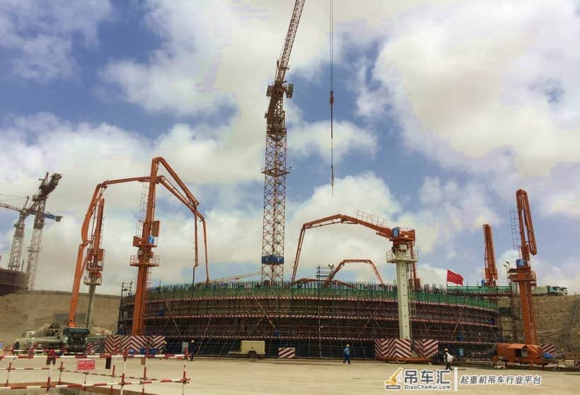 中国制造新名片走向世界 华龙一号海内外项目中的工程机械设备