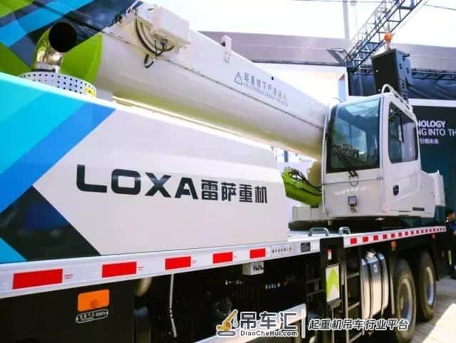 43米臂,6.4米支腿跨距,1t活配,雷萨25X5正式发布!