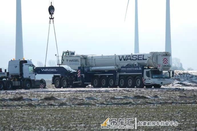 太帅了!崭新利勃海尔750t组装全过程,高清无码!