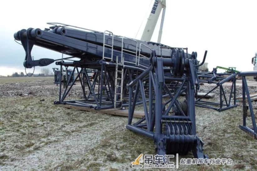 太帅了!崭新利勃海尔750t组装全过程,高清无码!