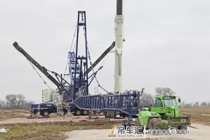 太帅了!崭新利勃海尔750t组装全过程,高清无码!