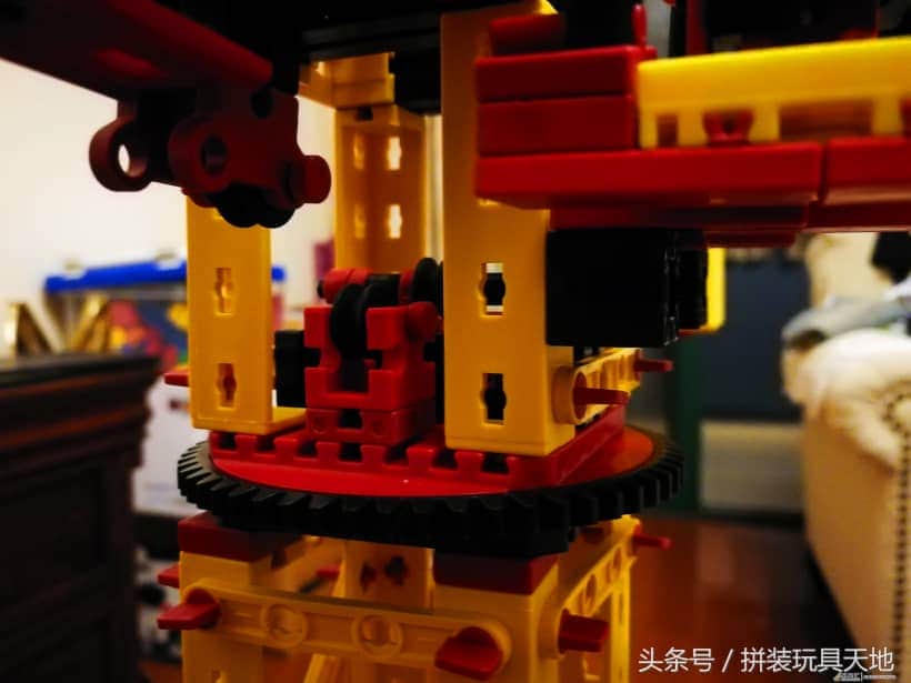 慧鱼fischertechnik超级起重机系列——建筑工地起重机模型—大吊车