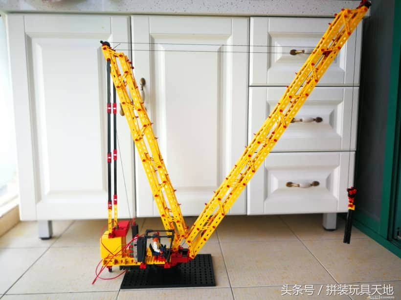 慧鱼fischertechnik拼装模型超级起重机系列——桅杆式起重机