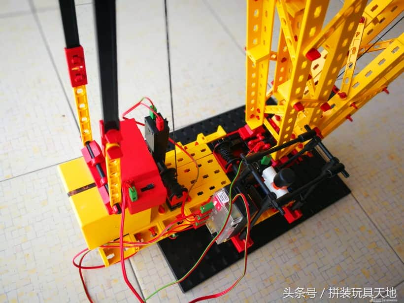 慧鱼fischertechnik拼装模型超级起重机系列——桅杆式起重机