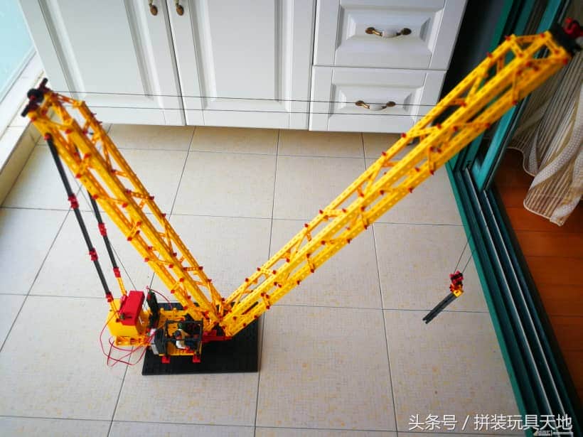 慧鱼fischertechnik拼装模型超级起重机系列——桅杆式起重机