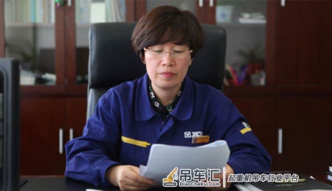 孙丽:从跟跑到领先 让中国起重机站上世界之巅