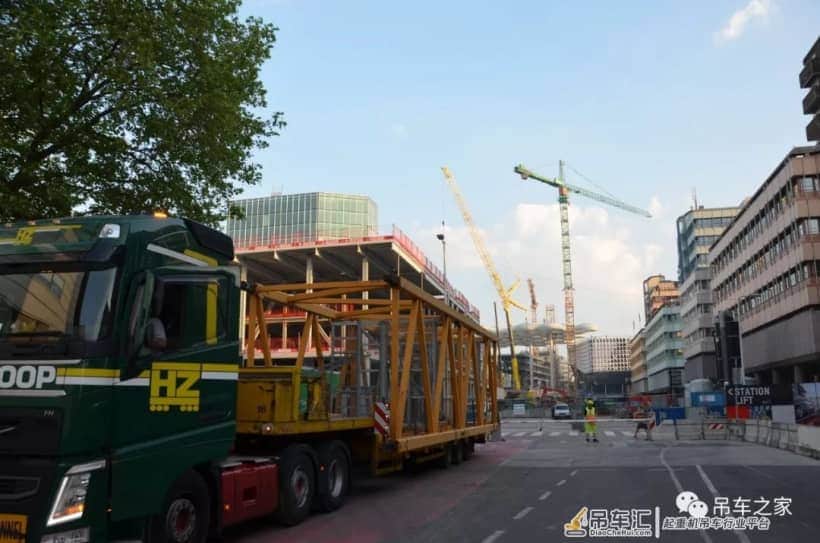 两台两千多万的吊车装塔吊,你见过吗?「大量高清实拍」
