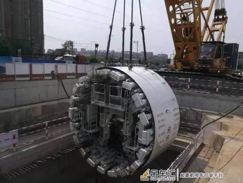 关于履带吊盾构工况吊装的二三事