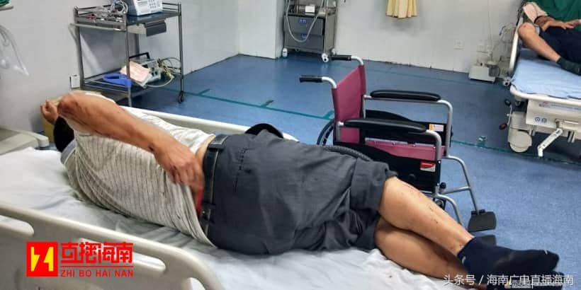 海口一公交车与吊车相撞,一乘客不幸当场身亡,另有8人送医!