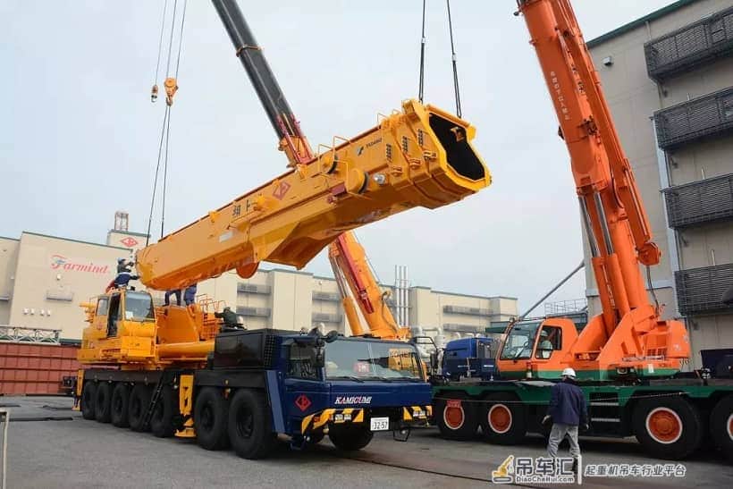 日本最强全地面起重机—多田野AR5500M图赏