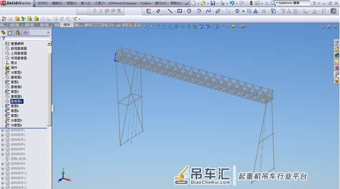 起重机在使用过程中出现问题怎么解决?仿真分析来找问题