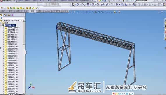 起重机在使用过程中出现问题怎么解决?仿真分析来找问题