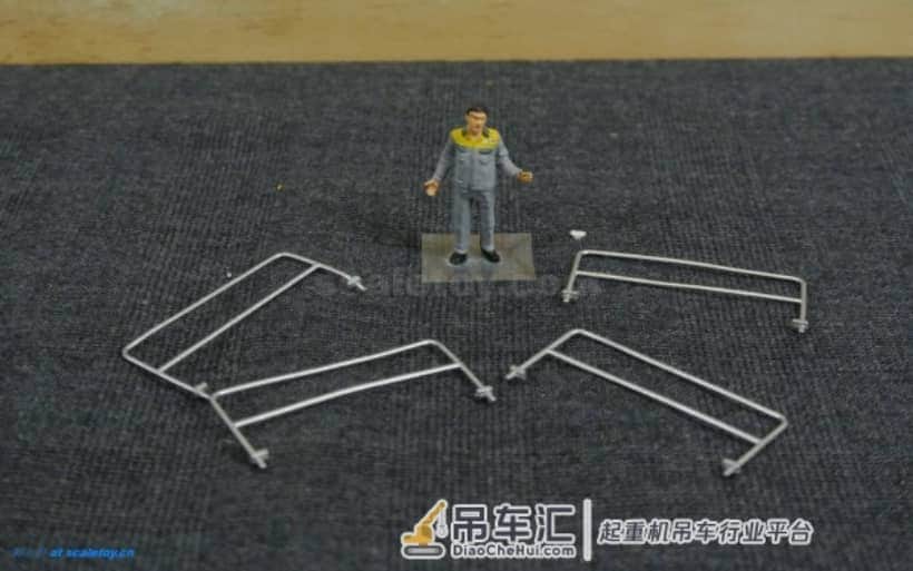 利勃海尔LR1600履带式起重机模型 –(6)吊钩,开工!