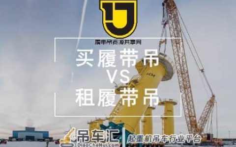 关于购买履带吊和租赁，哪个性价比更高？